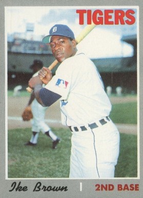 1970 Topps Ike Brown #152 Baseball Card