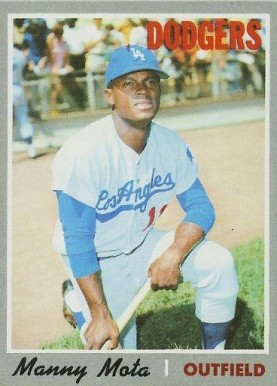 1970 Topps Manny Mota #157 Baseball Card