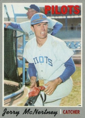 1970 Topps Jerry McNertney #158 Baseball Card