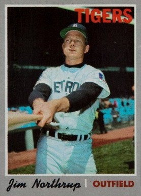 1970 Topps Jim Northrup #177 Baseball Card