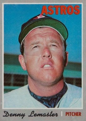 1970 Topps Denny Lemaster #178 Baseball Card