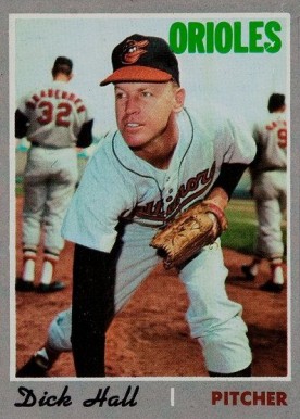 1970 Topps Dick Hall #182 Baseball Card