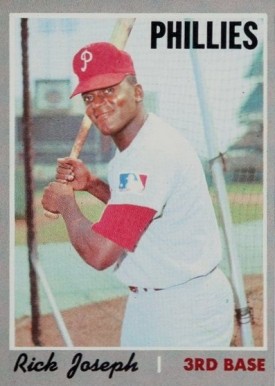 1970 Topps Rick Joseph #186 Baseball Card