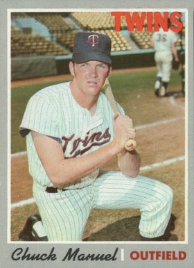 1970 Topps Chuck Manuel #194 Baseball Card