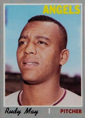 1970 Topps Rudy May #203 Baseball Card