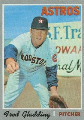 1970 Topps Fred Gladding #208 Baseball Card