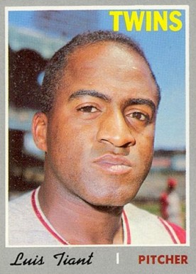 1970 Topps Luis Tiant #231 Baseball Card