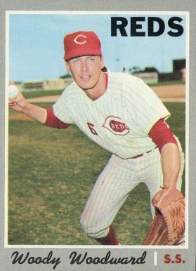 1970 Topps Woody Woodward #296 Baseball Card