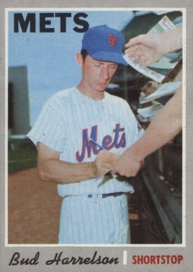 1970 Topps Bud Harrelson #634 Baseball Card