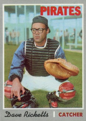 1970 Topps Dave Ricketts #626 Baseball Card