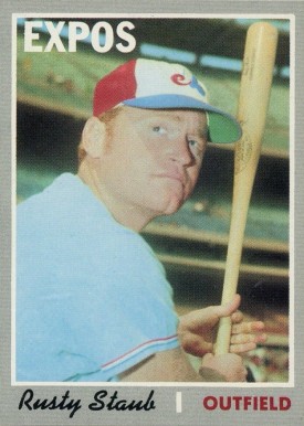 1970 Topps Rusty Staub #585 Baseball Card