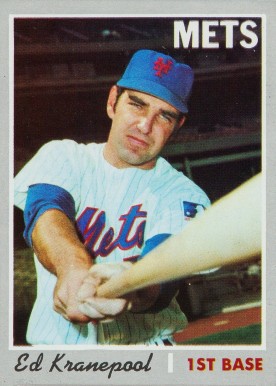 1970 Topps Ed Kranepool #557 Baseball Card