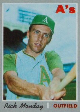 1970 Topps Rick Monday #547 Baseball Card