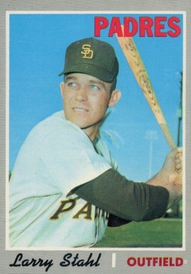1970 Topps Larry Stahl #494 Baseball Card