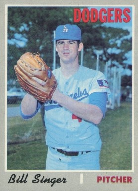 1970 Topps Bill Singer #490 Baseball Card