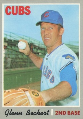 1970 Topps Glenn Beckert #480 Baseball Card