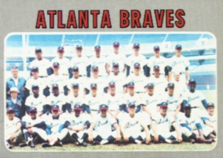 1970 Topps Braves Team #472 Baseball Card