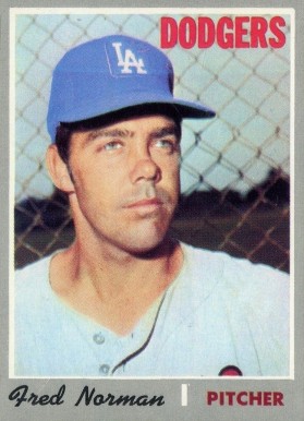 1970 Topps Fred Norman #427 Baseball Card