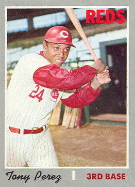 1970 Topps Tony Perez #380 Baseball Card