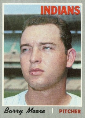 1970 Topps Barry Moore #366 Baseball Card