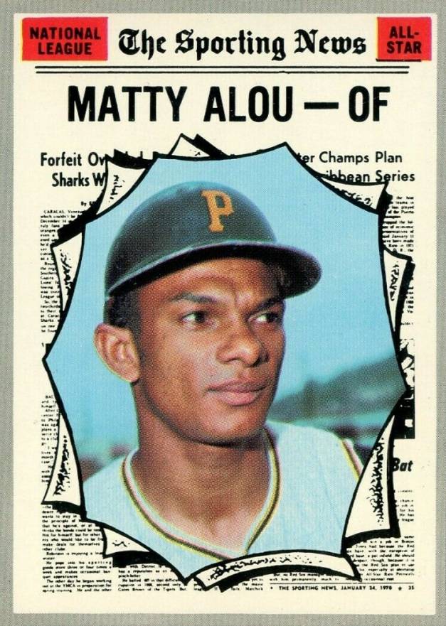 1970 Topps Matty Alou #460 Baseball Card