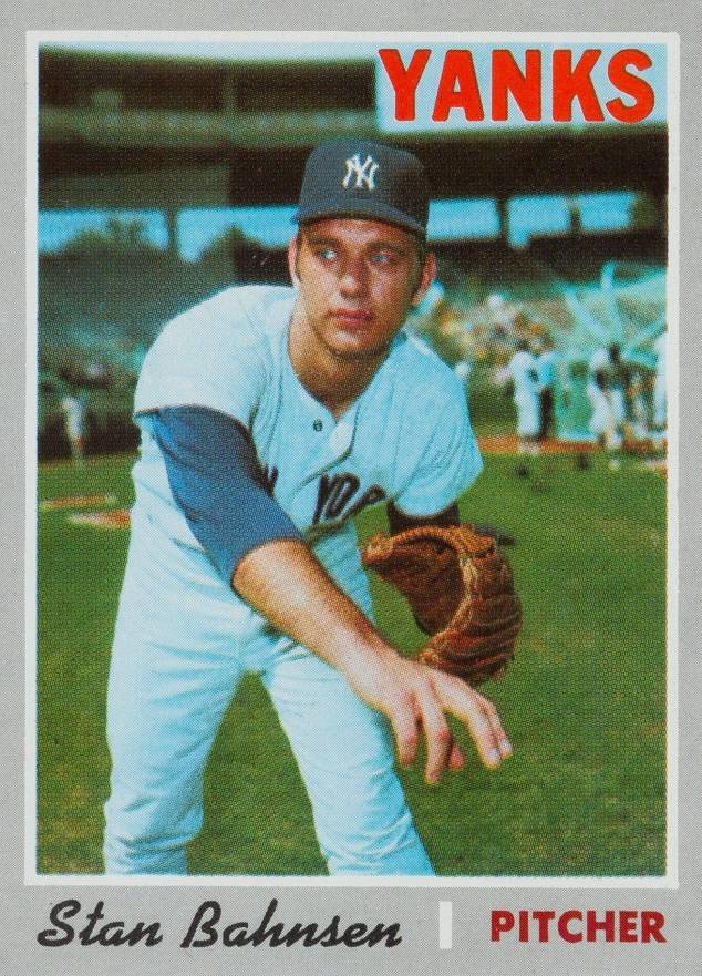 1970 Topps Stan Bahnsen #568 Baseball Card