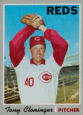 1970 Topps Tony Cloninger #705 Baseball Card