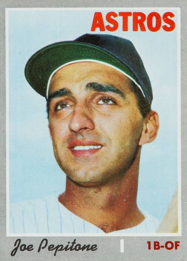 1970 Topps Joe Pepitone #598 Baseball Card