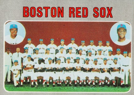 1970 Topps Red Sox Team #563 Baseball Card