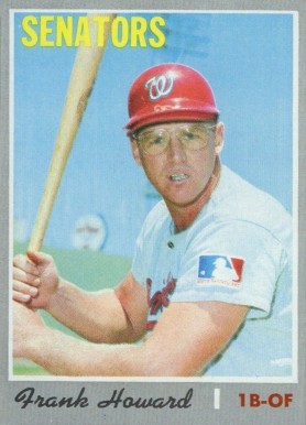 1970 Topps Frank Howard #550 Baseball Card