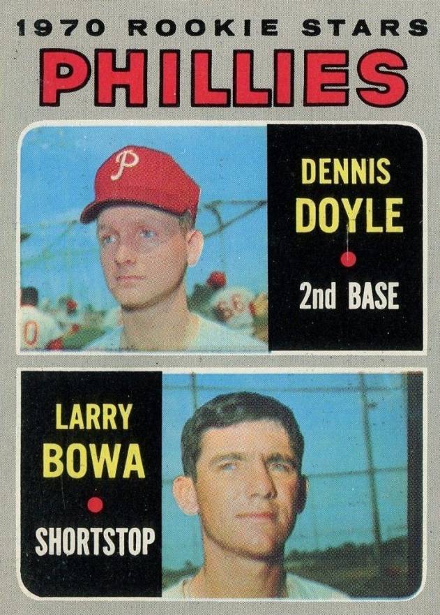 1970 Topps Phillies Rookies #539 Baseball Card