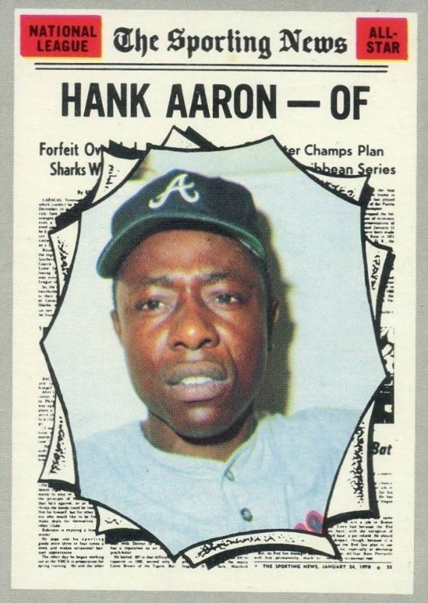 1970 Topps Hank Aaron #462 Baseball Card