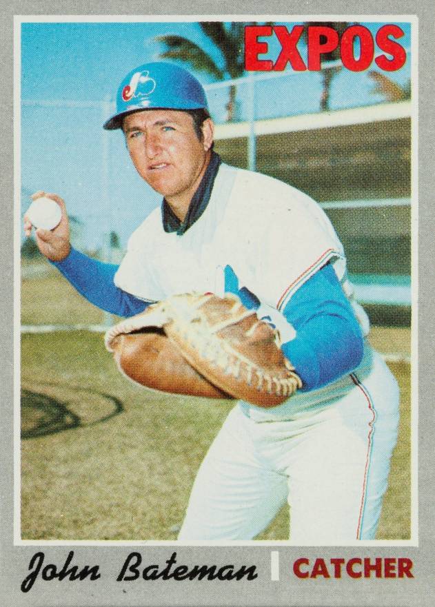 1970 Topps John Bateman #417 Baseball Card