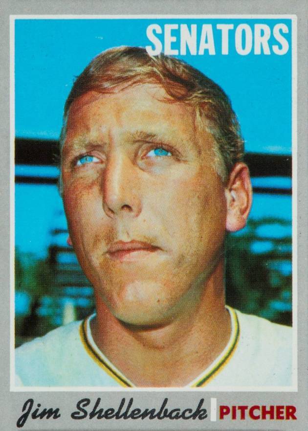 1970 Topps Jim Shellenback #389 Baseball Card
