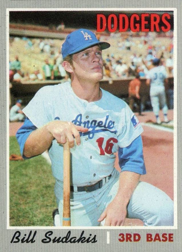 1970 Topps Bill Sudakis #341 Baseball Card