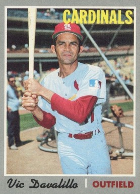 1970 Topps Vic Davalillo #256 Baseball Card