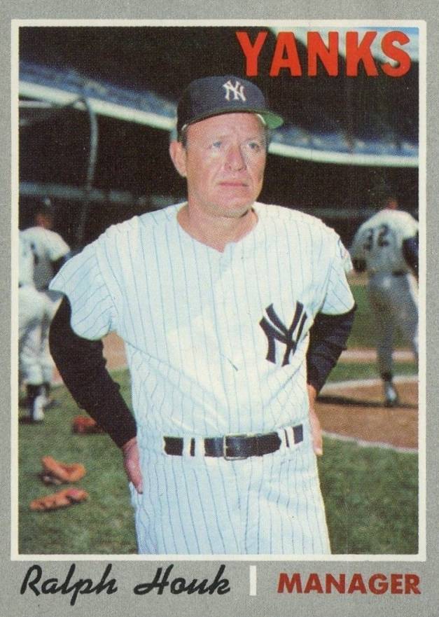 1970 Topps Ralph Houk #273 Baseball Card