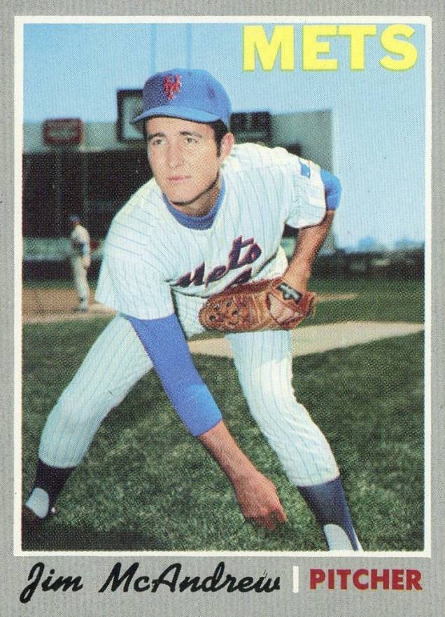 1970 Topps Jim McAndrew #246 Baseball Card