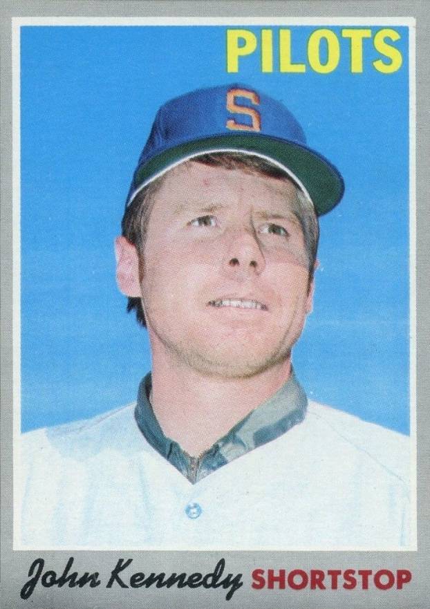 1970 Topps John Kennedy #53 Baseball Card