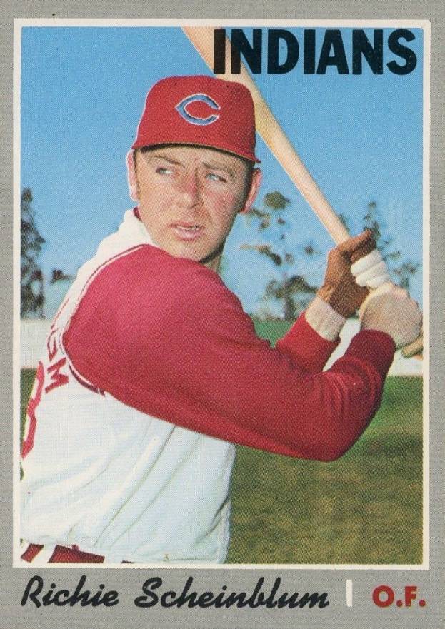 1970 Topps Richie Scheinblum #161 Baseball Card