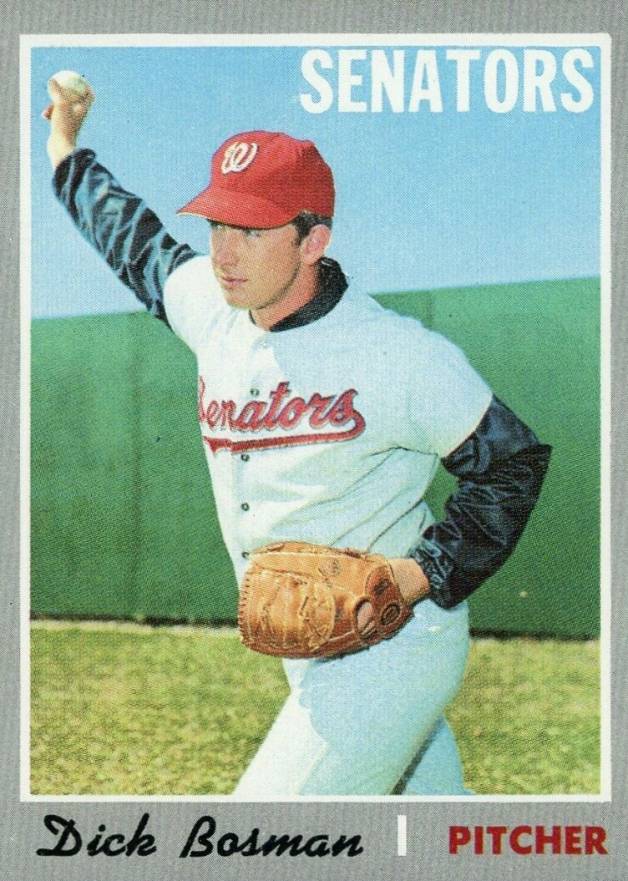 1970 Topps Dick Bosman #175 Baseball Card