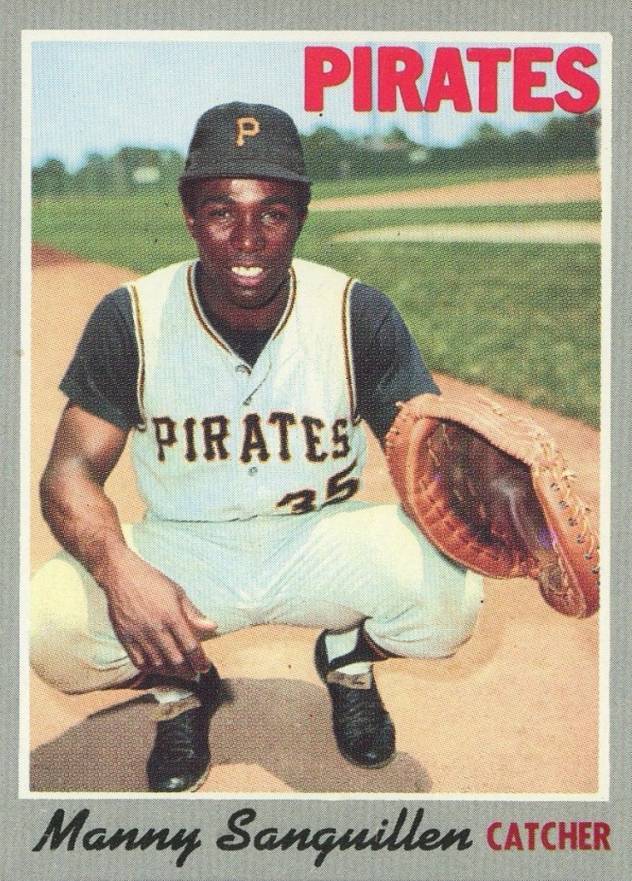 1970 Topps Manny Sanguillen #188 Baseball Card