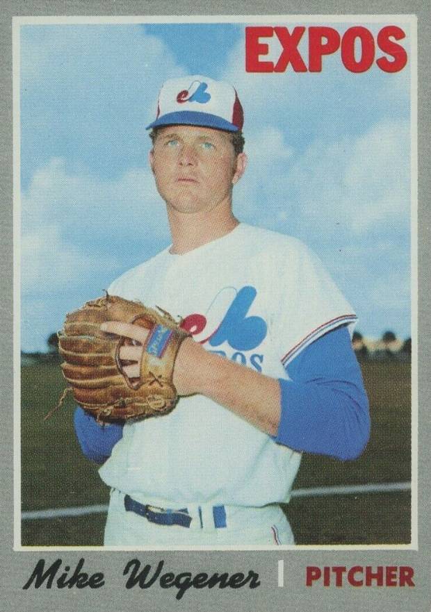 1970 Topps Mike Wegener #193 Baseball Card