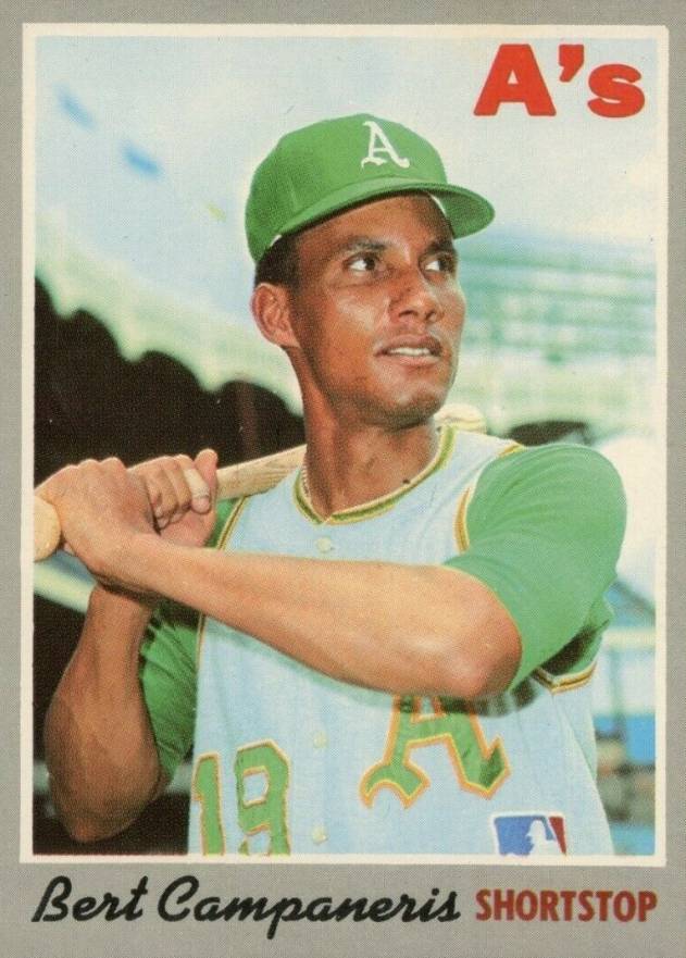 1970 Topps Bert Campaneris #205 Baseball Card