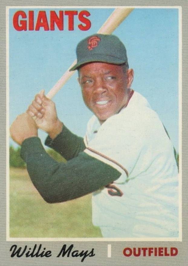 1970 Topps Willie Mays #600 Baseball Card