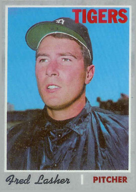 1970 Topps Fred Lasher #356 Baseball Card