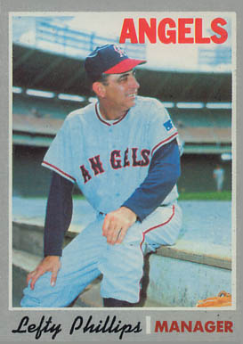 1970 Topps Lefty Phillips #376 Baseball Card