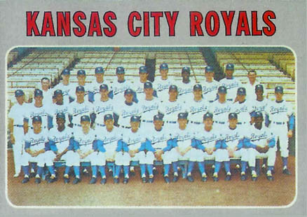 1970 Topps Royals Team #422 Baseball Card