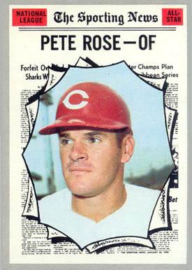 1970 Topps Pete Rose #458 Baseball Card