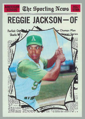 1970 Topps Reggie Jackson #459 Baseball Card